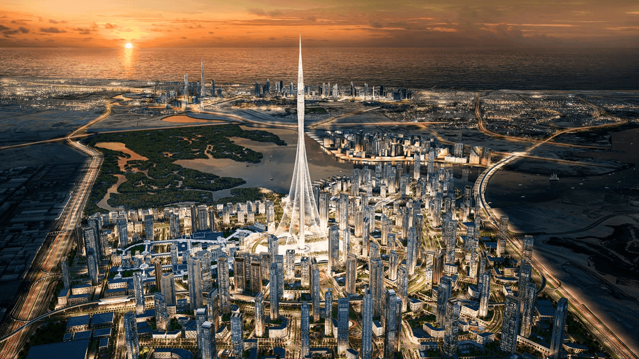 Emaar's Vision: A Graceful female counterpart to the iconic Burj Khalifa in Dubai Creek Harbour. 