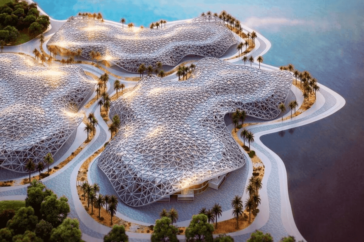 There are more than 50 amenities in Acube’s new Dubai property project, including a mini-water park and a beach-themed pool